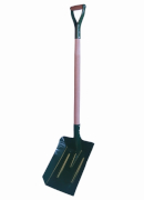 Coal shovel with wooden shaft IV